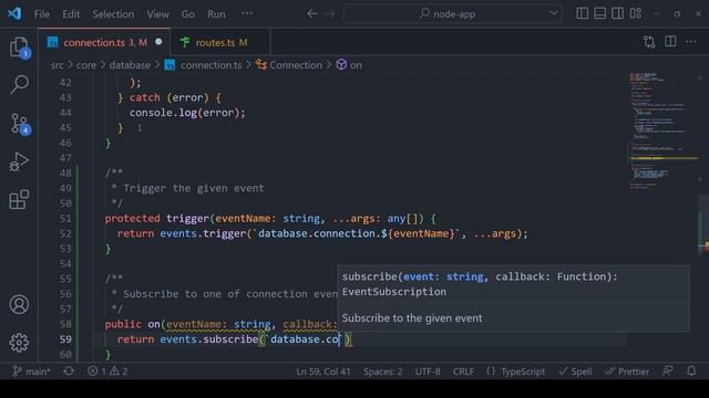 61-Ninja Node Course: Database Connection Events| 2023 | Arabic | كورس نود смотреть онлайн