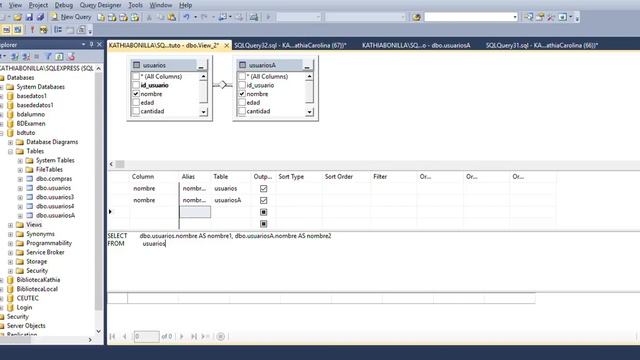 KATHIABONILLA SQLEXPRESS bdtuto dbo View 2 Microsoft SQL Server Management Studio 3 12 2017 23 смотреть онлайн