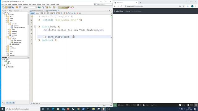 Symfony 4 Tutorial #4 Formular leicht erstellen mit formbuilder смотреть онлайн