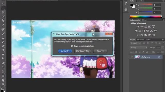 Where We Have To Install Eye Candy 7 0 0 1104 In Photoshop CS6 смотреть онлайн