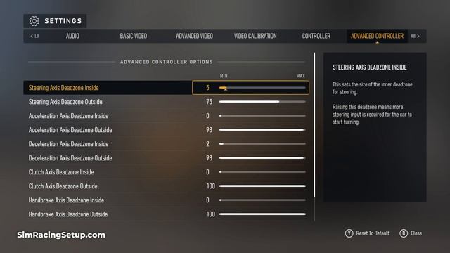 The BEST Forza Motorsport Controller Settings смотреть онлайн