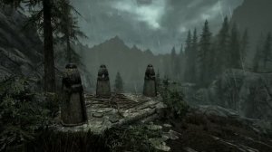 Skyrim - Music & Ambience - Rainy Night [10 Hours]