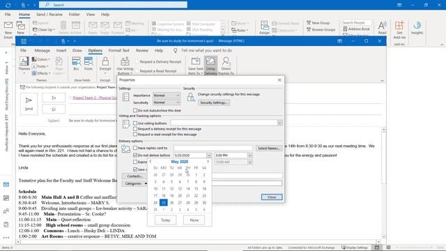 How to schedule a message in Microsoft Teams! смотреть онлайн
