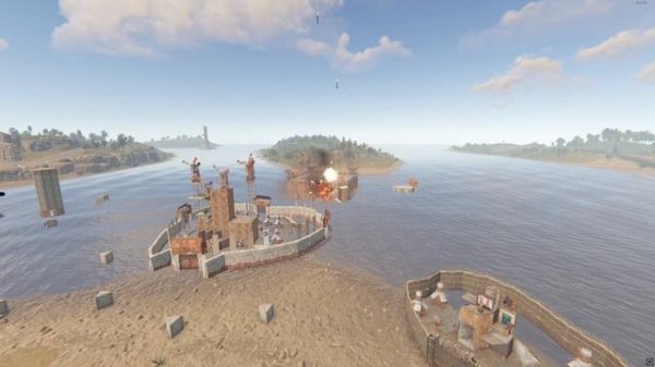 СНОС под НОЛЬ MLRS РАКЕТАМИ / Rust