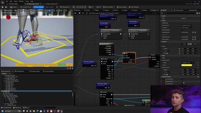 Control Rig #7: FK/IK Switch & Snap | Unreal Engine Tutorial смотреть онлайн
