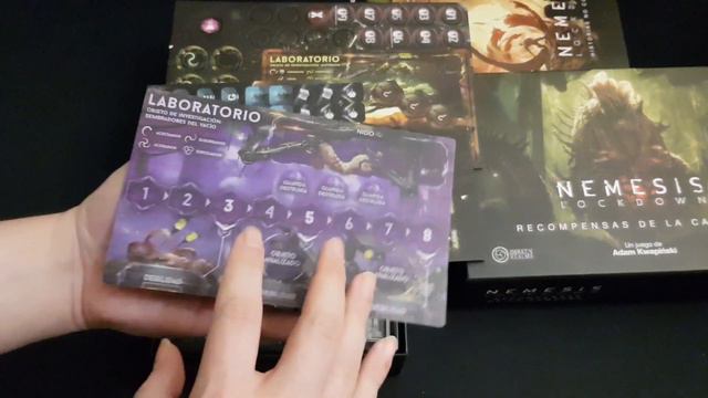 Nemesis: Lockdown Recompensas De Campaña - Unboxing - El Club Del Dado