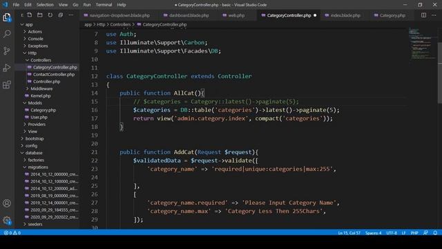 Laravel 8 Tutorial | Laravel Pagination Part 22 смотреть онлайн
