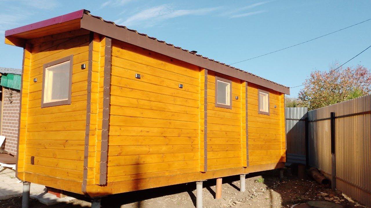 Баня из Бруса под Ключ. Отзыв 42 из Тулы. смотреть онлайн