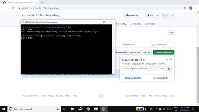 Clone Github Repository | #4 смотреть онлайн