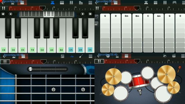 Memories - Maroon 5 || Play With The Walk Band App смотреть онлайн