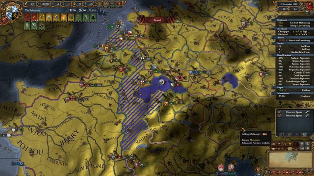 The Palatinate - EU4 Ironman - Part 18 Europa Universalis IV Cossacks 1.14 смотреть онлайн