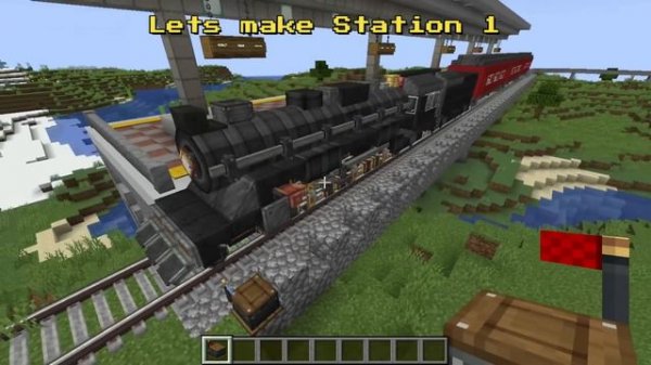 Nether Express Train - Create Mod