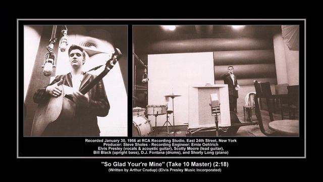 *(1956) RCA ''So Glad You're Mine'' (Take 10 Master) Elvis Presley смотреть онлайн