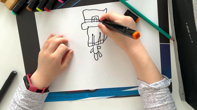Рисую Hatty head из Battleblock Theather смотреть онлайн