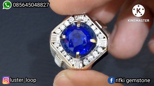 NATURAL BLUE SAPPHIRE 6,21CT blink-blink bosquee @lusterloop смотреть онлайн