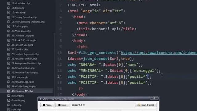 40 konsumsi A P I PHP смотреть онлайн