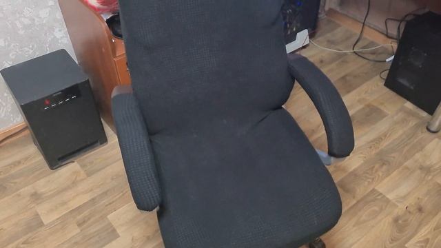 Чехол для офисного кресла с AliExpress. Чехол на компьютерное кресло с Китая распаковка, установка. смотреть онлайн