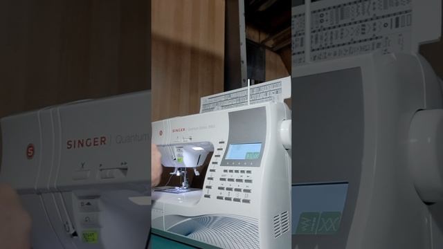 Singer Quantum Stylist 9960 - Basic Tour Of Features Available With This Machine.