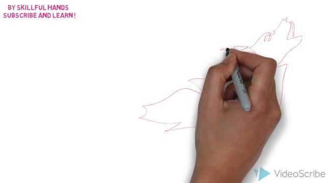 How to Draw a Wolf tattoo / Как нарисовать татуировку волка смотреть онлайн