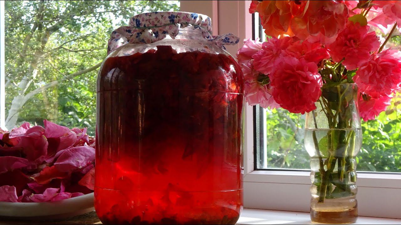 Розы. Вино из лепестков роз. Это просто. смотреть онлайн