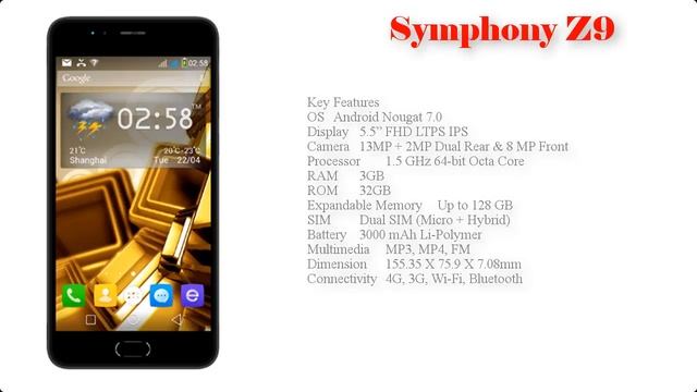 Symphony Z9 Mobile Review 2017 || Mobile Review96 || Mobile Review BD смотреть онлайн