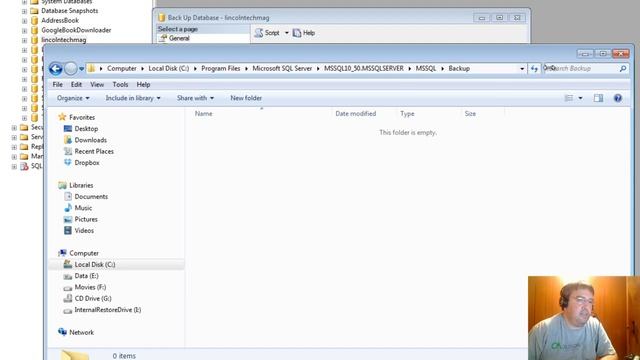 MS SQL Server 2008 R2 Backup Database - Basics смотреть онлайн
