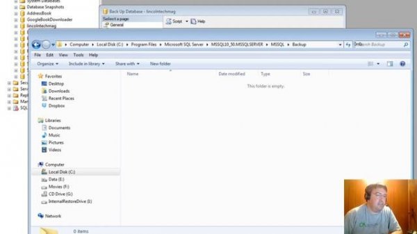 MS SQL Server 2008 R2 Backup Database - Basics