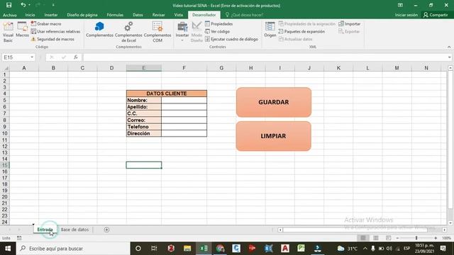 Herramienta de creación de Macro en EXCEL 2016 смотреть онлайн