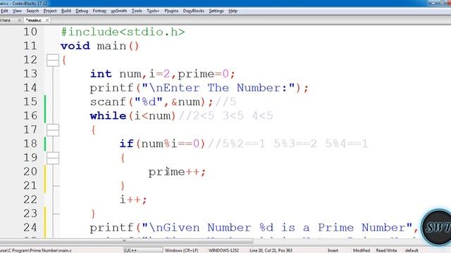 How to Print Prime Numbers Using Nested While Loop in Tamil ? смотреть онлайн