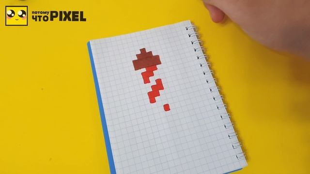 САЛЮТ ИЗ МАЙНКРАФТ рисуем по клеточкам (minecraft firework)PIXEL ART смотреть онлайн