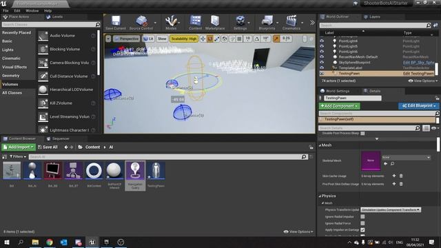 Unreal Engine 4 Tutorial - Deathmatch Bot AI Part 2: EQS Query смотреть онлайн