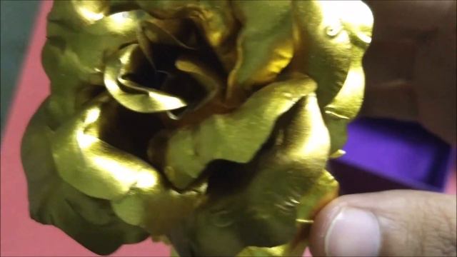 Amazing gift for Grlfriend | 24K GOLDEN ROSE UNBOXING смотреть онлайн