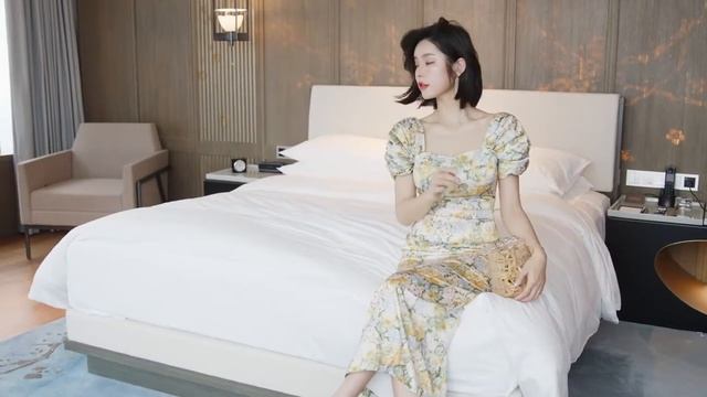 #33 • Цветочное длинное платье с рукавами юбкой вечернее | Купить в интернет магазине женской одежд смотреть онлайн