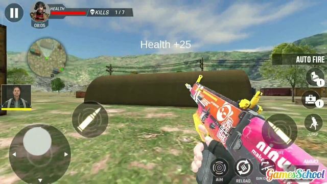 Action Commando Cover Fire Shooting Game 2021 - FPS Shooting Game Android Gameplay #1 смотреть онлайн