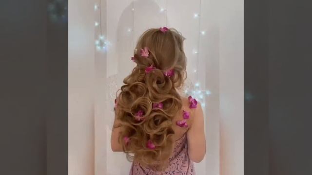 Очень красивая прическа на свадьбу, выпускной смотреть онлайн