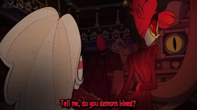 INSANE (With Lyrics) // AMV // Hazbin Hotel смотреть онлайн