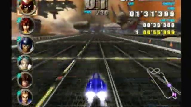 F-Zero GX Master Class Sapphire Cup No Attack No Miss 500pt Run Part 1 of 2
