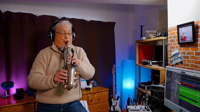 Sailing /Rod Stewart /soprano saxophone cover /D'Addario plasticover reed смотреть онлайн
