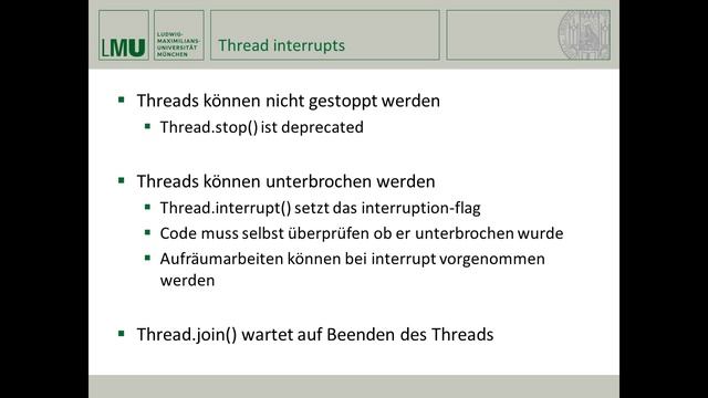 Nebenläufige Programmierung in Java смотреть онлайн