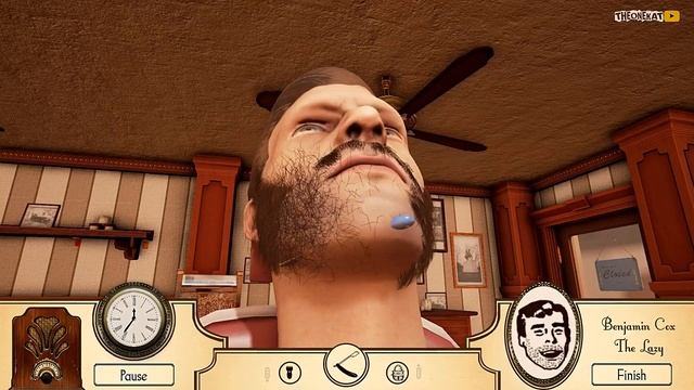 РЕШИЛ ПОРАБОТАТЬ В БАРБЕРШОПЕ ◉ Barbershop Simulator смотреть онлайн