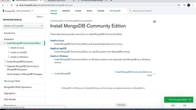 Creating Restful Apis with Node.js and Express 3 (Install and setup MongoDb) смотреть онлайн
