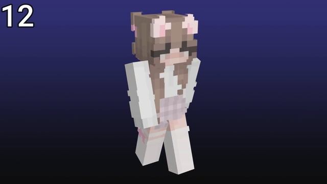 SKIN MINECRAFT WARNA PUTIH - WHITE MINECRAFT SKINS (BOY AND GIRL SKIN)