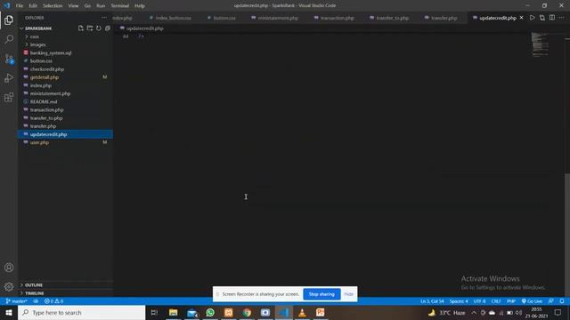 Spark Bank | Basic Banking System Task |Spark Foundation смотреть онлайн