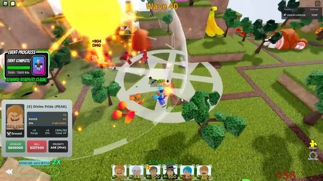 Escanor 6Star power is LIMITLESS on All Star Tower Defense | Roblox смотреть онлайн