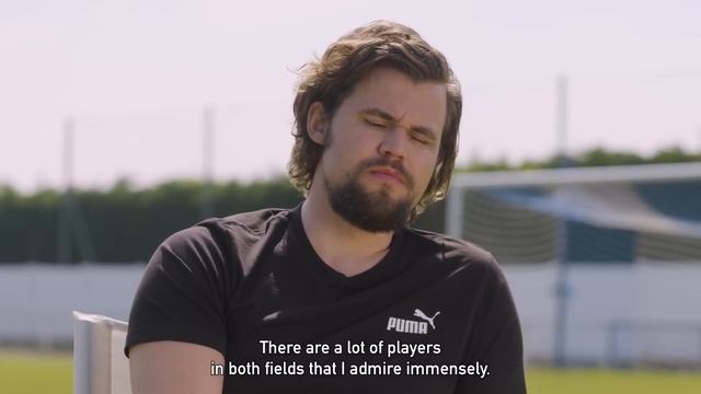 Magnus Carlsen Answers PUMA's Questions w/ Soccer Player Christian Pulisic смотреть онлайн