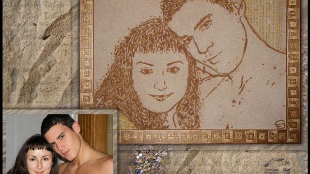Paintings from sand - Картины из песка смотреть онлайн