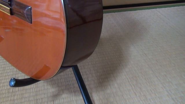 鈴木バイオリン製造　クラシックギター　ガットギター　35 R号　本体　指板　フレット　磨き上げ　整備　レストア　途中経過　ジャパンビンテージ