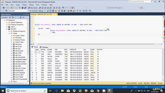 Select All Middle Rows in SQL Server (SSMS) смотреть онлайн