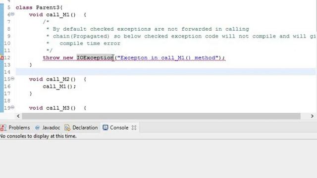 Exception handling in java - Checked and unchecked exception смотреть онлайн