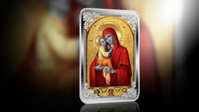 Серебряные монеты Иконы Богоматери смотреть онлайн